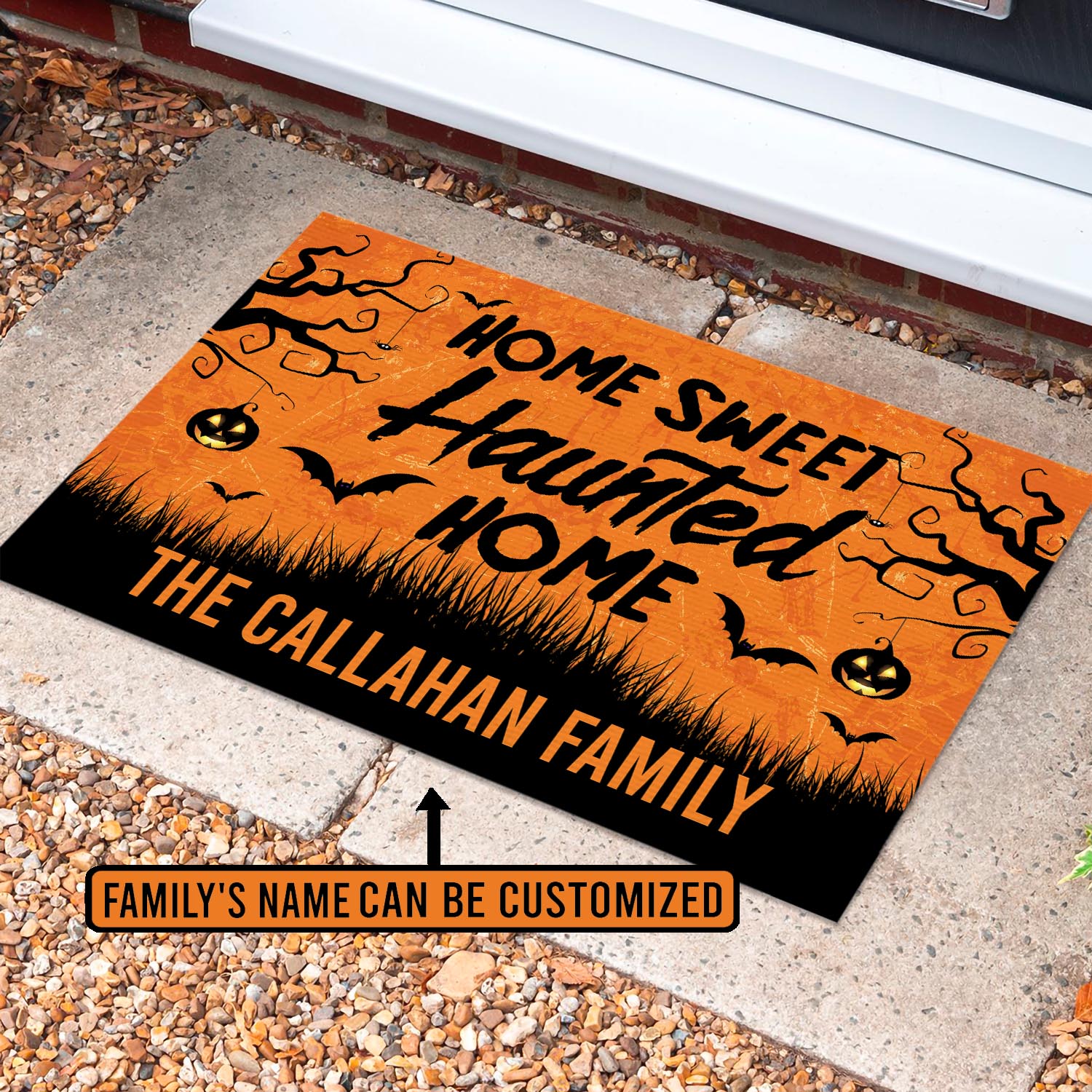 Personalized Halloween Decorations House Home Sweet Haunted Home