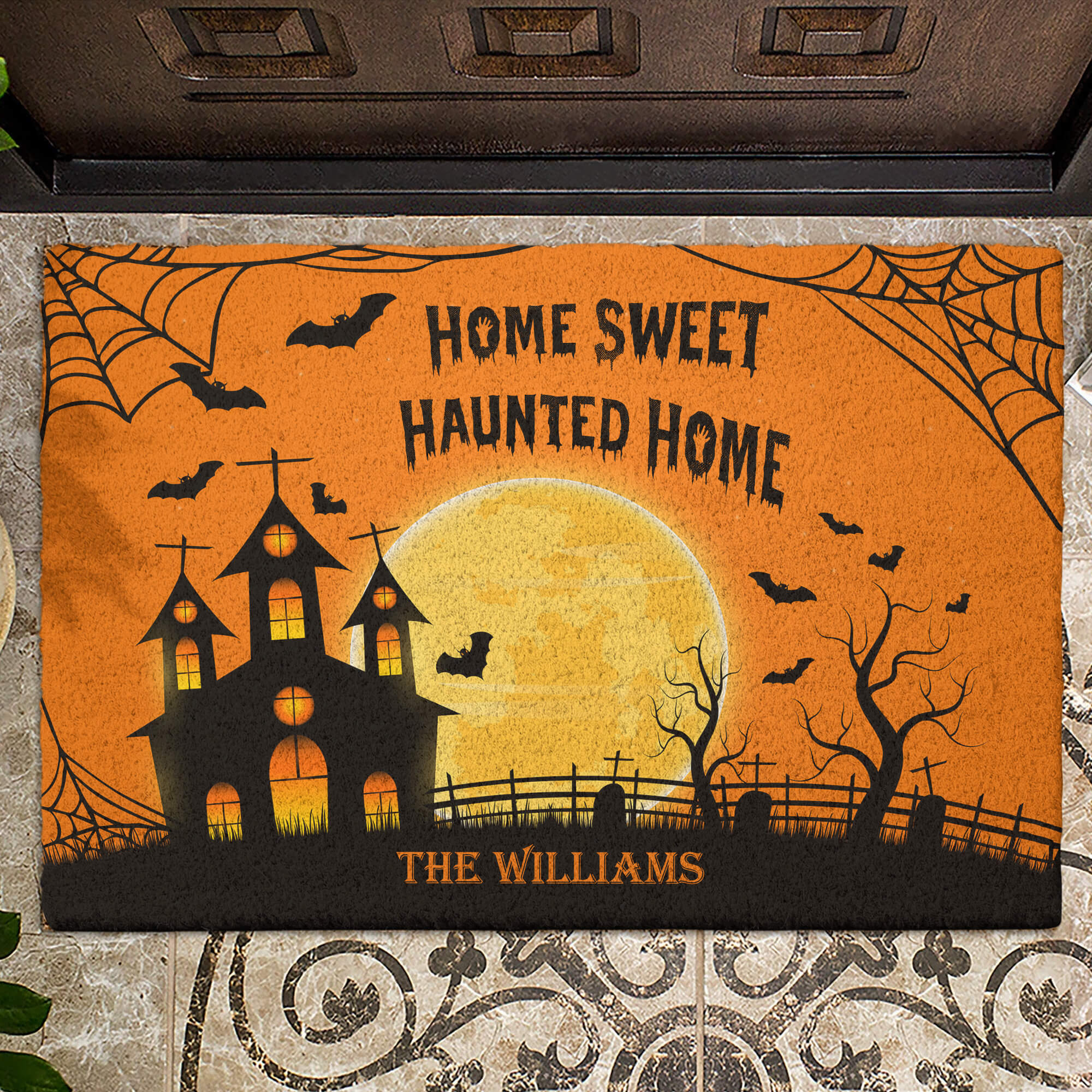 Custom Doormats Outdoor Halloween Doormat Decorative Front Door, Gift